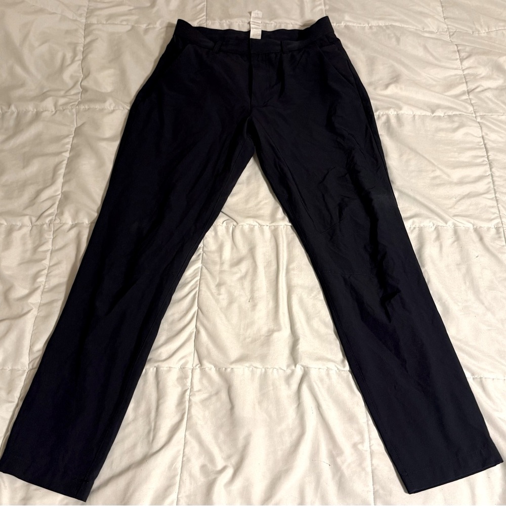 2x Fabletics The Only Pant (Classic Fit) Green Navy